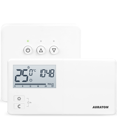 Беспроводной электронный терморегулятор - программируемый AURATON Pavo SET (R30 RT)